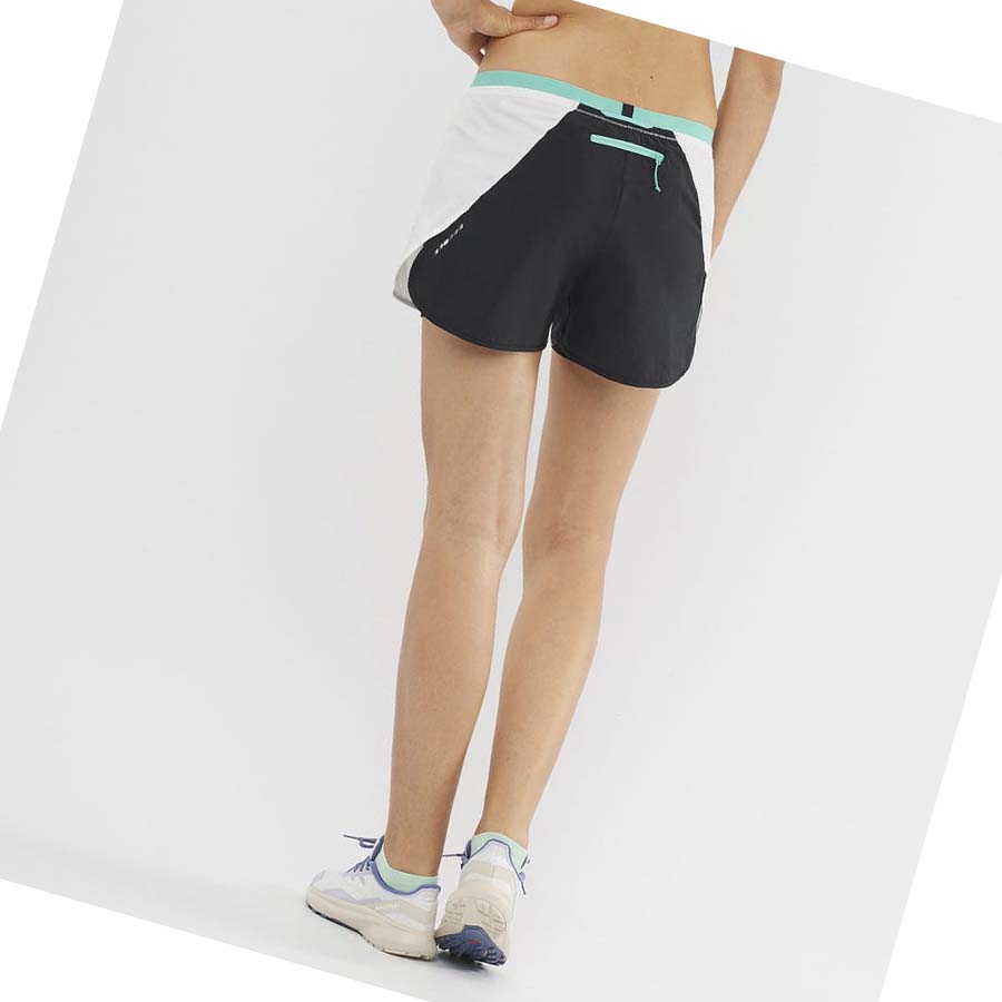 Salomon CROSS 2IN1 Shorts Dame Hvite | NO3282TCE