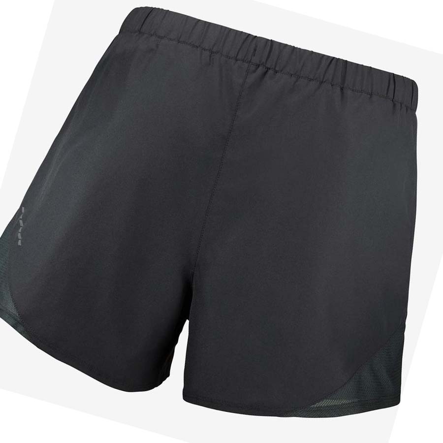 Salomon CROSS REBEL 4'' Shorts Dame Svarte | NO3271ZUT