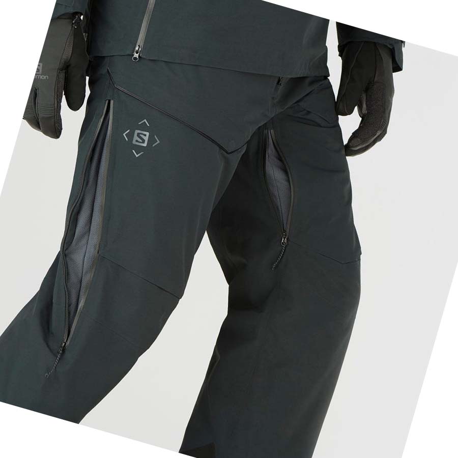 Salomon GRAVITY GORE-TEX Skibukser Herre Svarte | NO2500EBC
