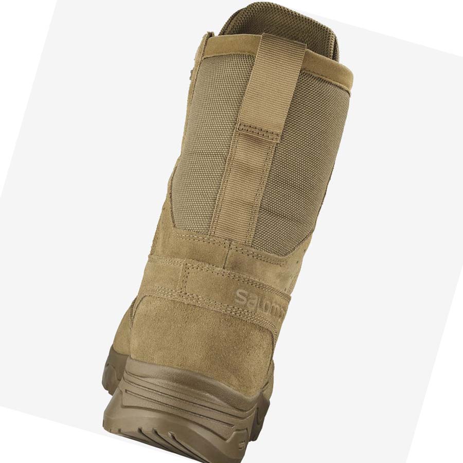 Salomon GUARDIAN CLIMASALOMON™ FORCES WATERPROOF Støvler Dame Brune | NO3033GSO