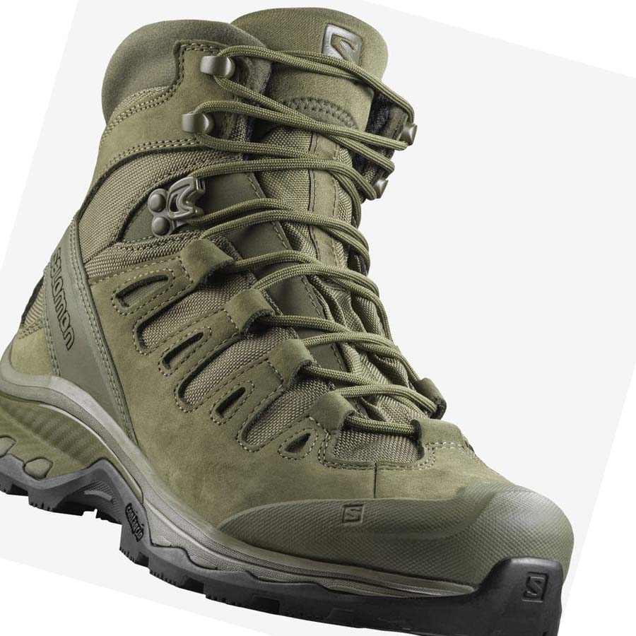 Salomon QUEST 4D FORCES 2 EN Støvler Dame Grønn | NO3038ZUT