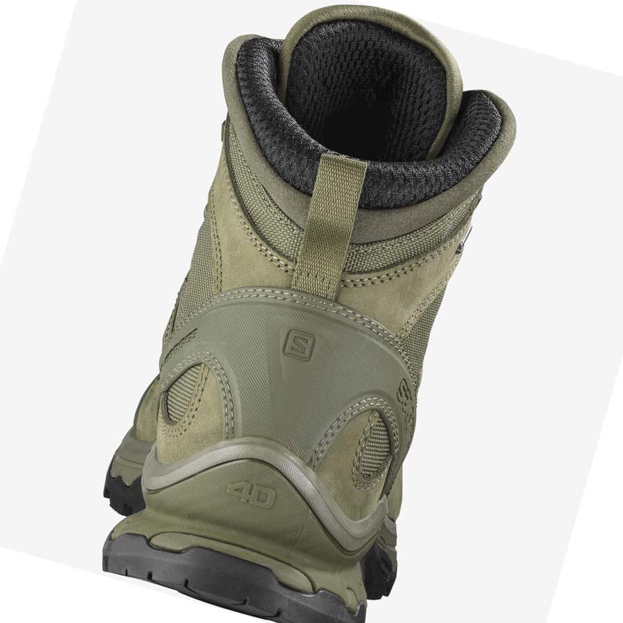 Salomon QUEST 4D FORCES 2 EN Støvler Dame Grønn | NO3038ZUT