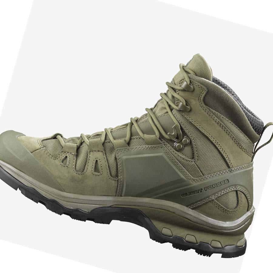 Salomon QUEST 4D FORCES 2 EN Støvler Dame Grønn | NO3038ZUT