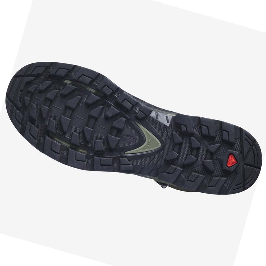 Salomon QUEST ELEMENT GORE-TEX Fjellsko Herre Svarte Olivengrønne | NO2076LIS