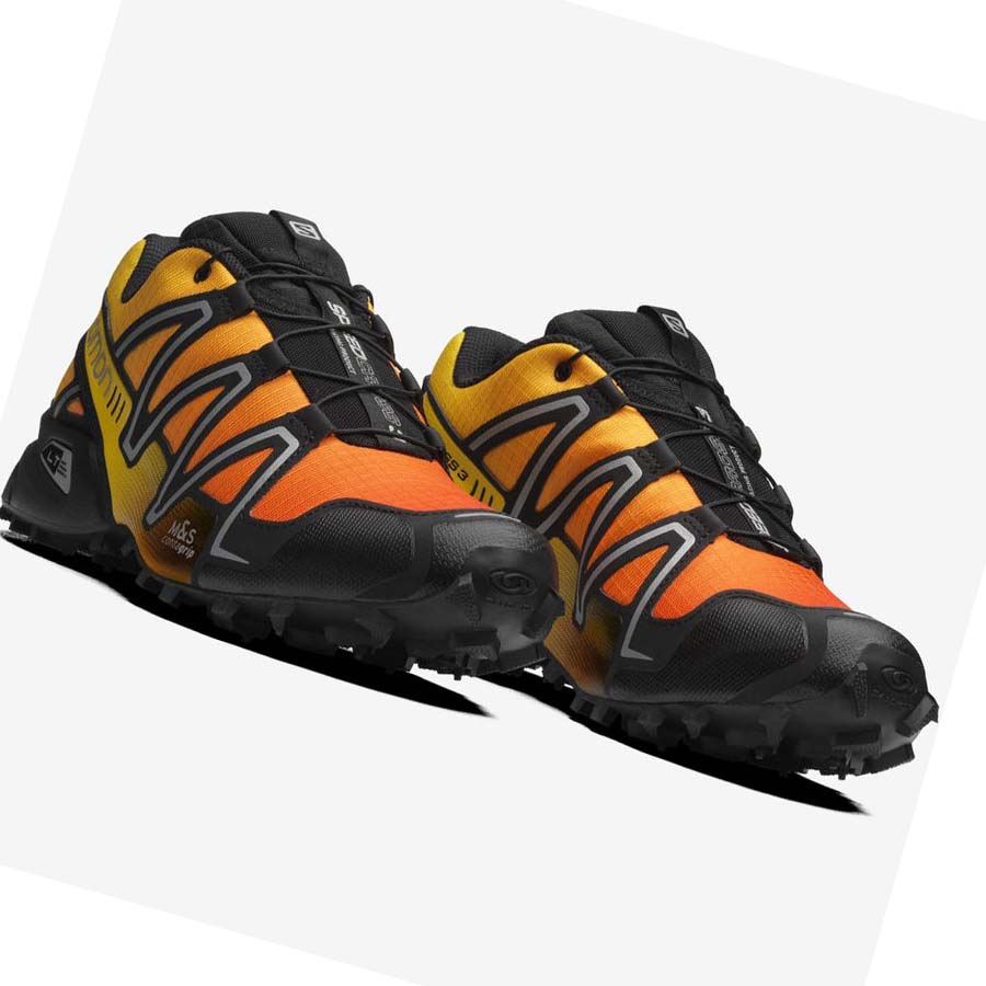 Salomon SPEEDCROSS 3 GRADIENT Joggesko Herre Gul | NO2189OKI