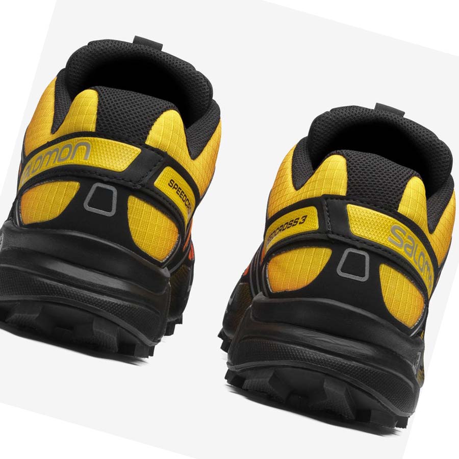 Salomon SPEEDCROSS 3 GRADIENT Joggesko Herre Gul | NO2189OKI