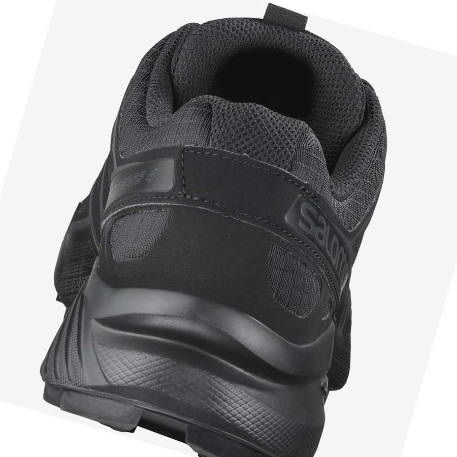 Salomon SPEEDCROSS 4 WIDE FORCES Støvler Herre Svarte | NO2263AHK