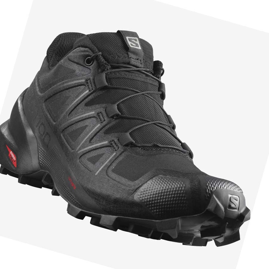 Salomon SPEEDCROSS 5 Trail Løpesko Dame Svarte | NO2880KOR