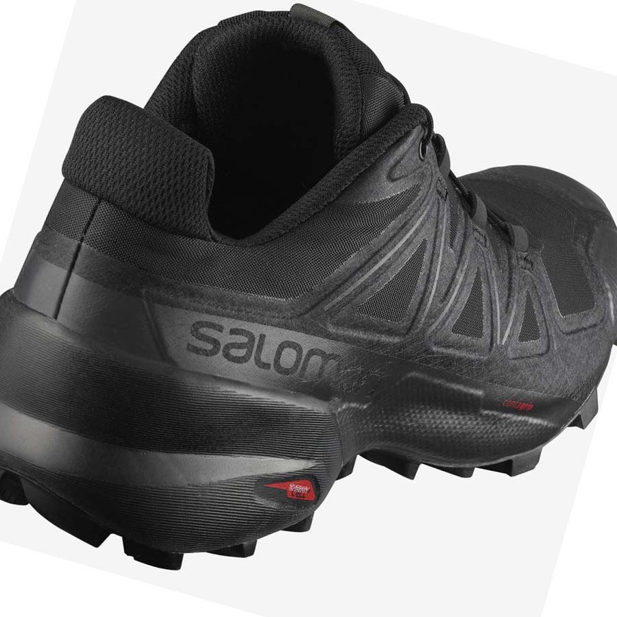Salomon SPEEDCROSS 5 WIDE Trail Løpesko Herre Svarte | NO2101KOR
