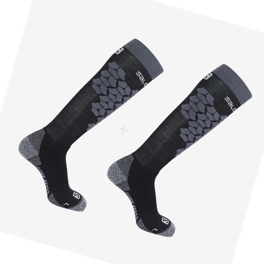 Salomon S/ACCESS 2-PACK Sokker Dame Svarte | NO3489RVD