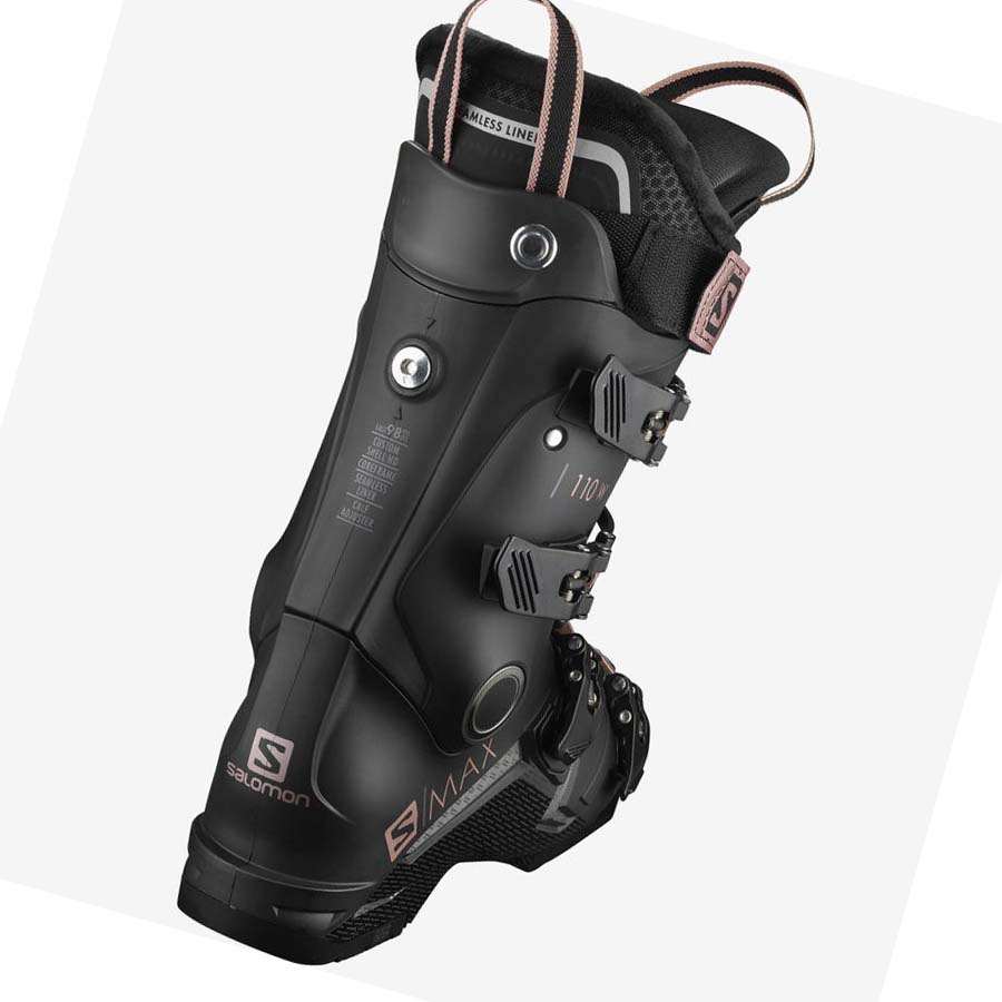 Salomon S/MAX 110 Skistøvler Dame Svarte | NO3553GSO