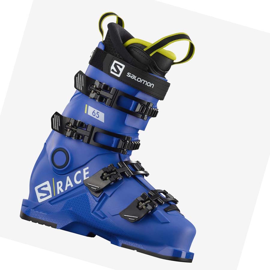 Salomon S/RACE 65 Skistøvler Barn Blå | NO3621DFM