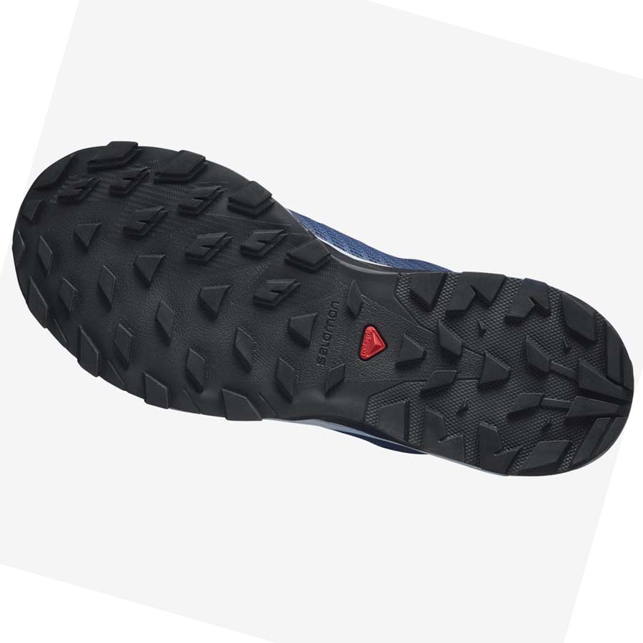 Salomon WoOUTBOUND PRISM GORE-TEX Fjellsko Dame Blå | NO2781VRW