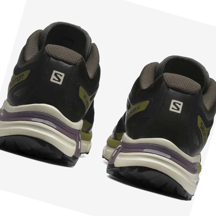 Salomon XT-WINGS 2 Joggesko Herre Svarte Olivengrønne | NO2208QMA