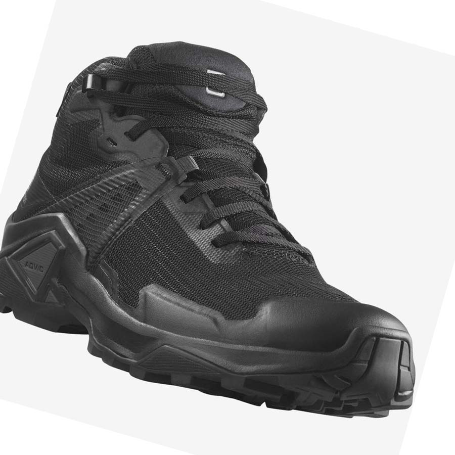 Salomon X RAISE 2 MID GORE-TEX Fjellsko Herre Grå Svarte | NO2072GSO