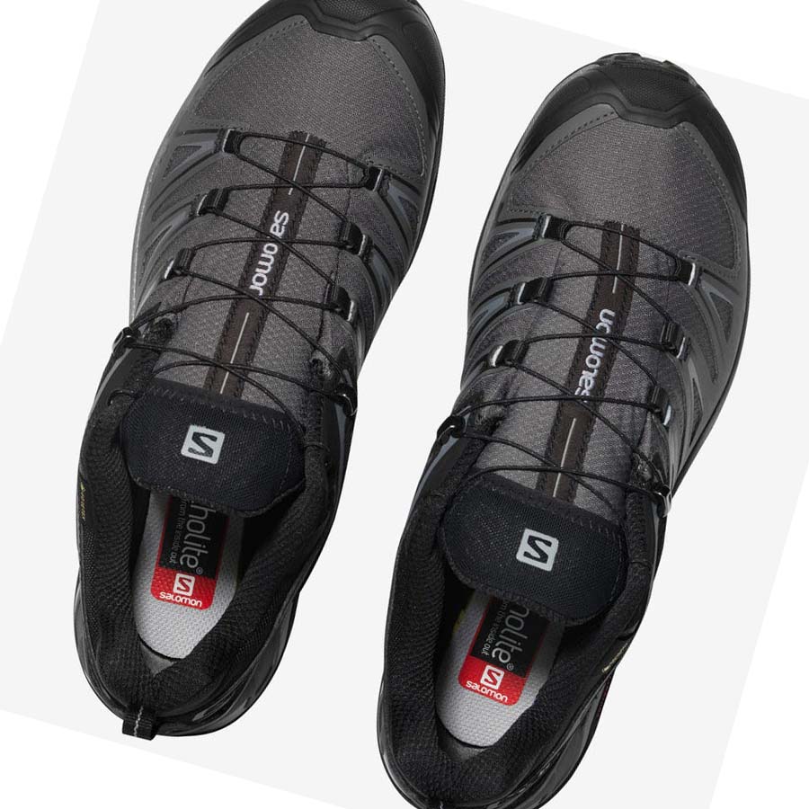 Salomon X ULTRA 3 GORE-TEX Fjellsko Herre Grå | NO2021OKI