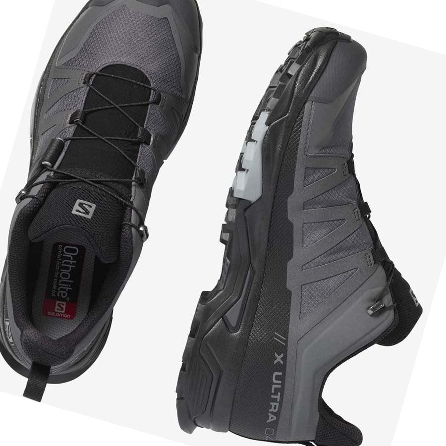 Salomon X ULTRA 4 GORE-TEX Fjellsko Herre Grå | NO2032ZUT