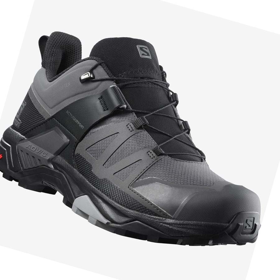 Salomon X ULTRA 4 GORE-TEX Fjellsko Herre Grå | NO2032ZUT